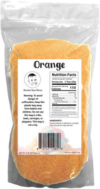 Orange Flossugar – 2 lb (32 oz) – Pre-Mixed, Ready-to-Use Cotton Candy Sugar – Sweet, Cake-Inspired Flavor – Perfect for Parties, Festivals, and Concession Stands