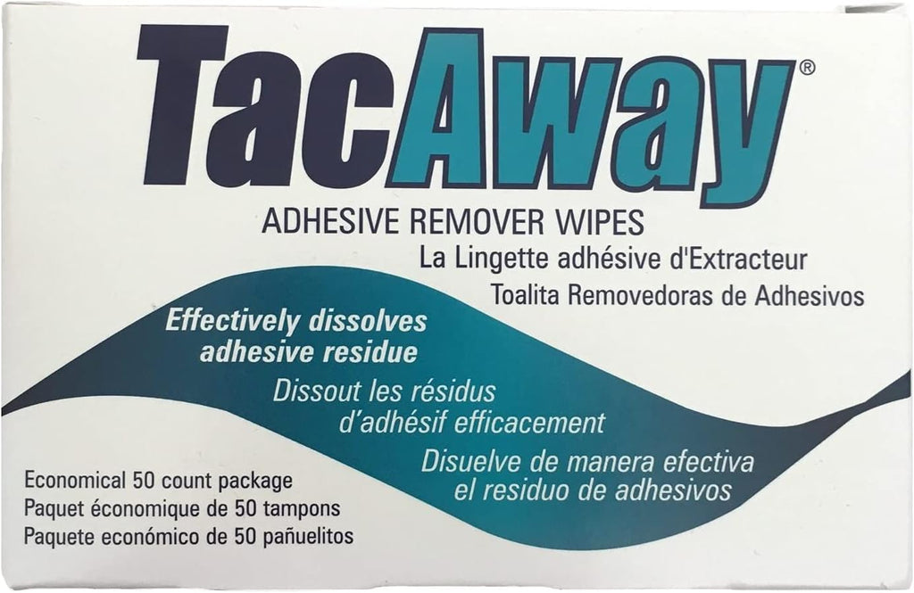 Torbot Trms408W - Tacaway Adhesive Remover Wipe, Non-Acetone, 50/Box