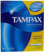Tampax Tampons with Flushable Cardboard Applicator - Regular - 20 ct - 2 pk