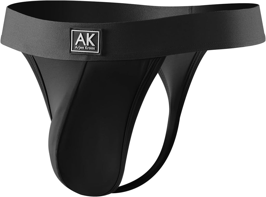 Arjen Kroos Men's Sexy Thongs Underwear Pouch G-String Athletic Supporter