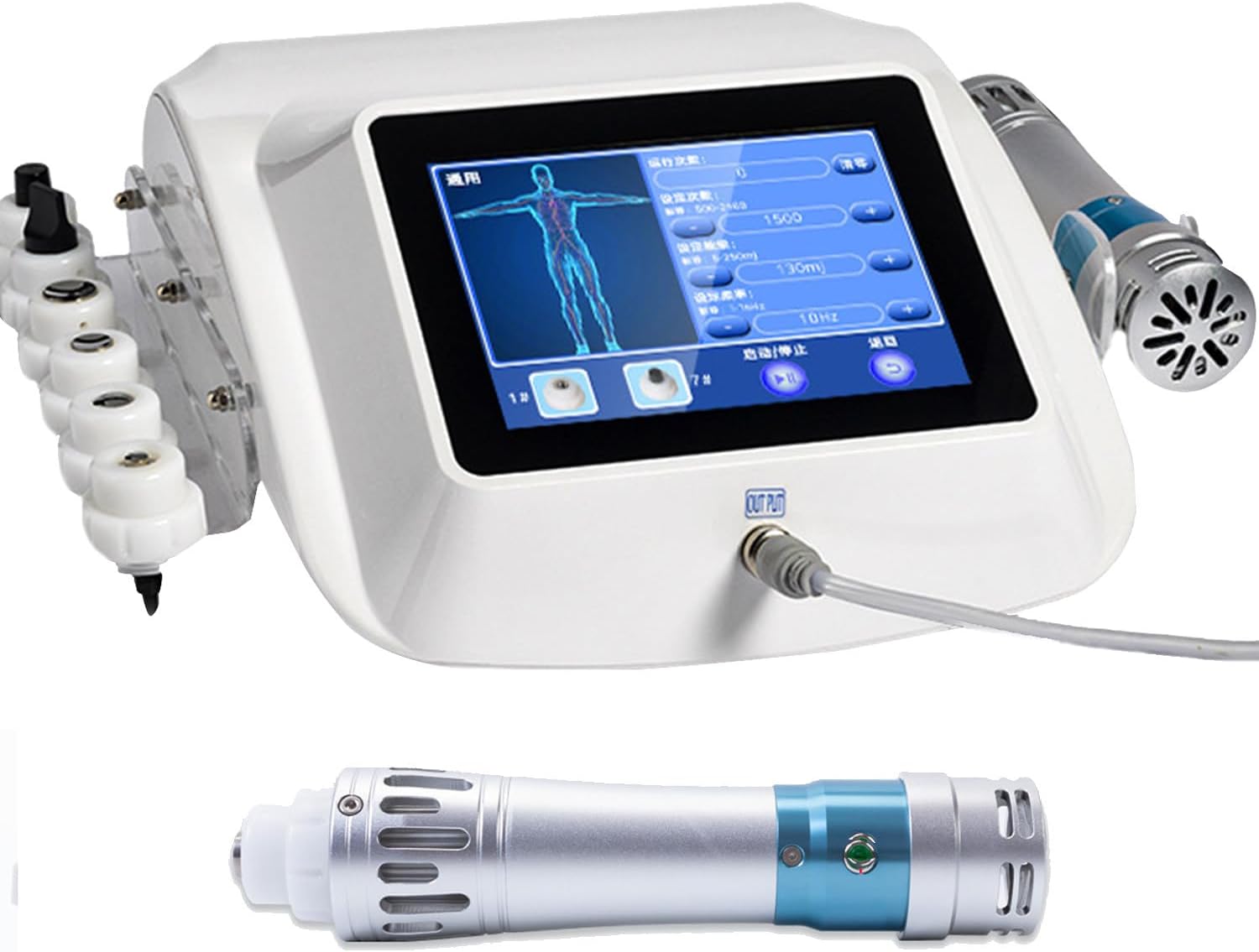Shockwave Therapy Machine,Shock Wave Machine,Pain Relief Shock Wave Therapy Machine for Back Waist Leg and Golf Elbow Relief Pain