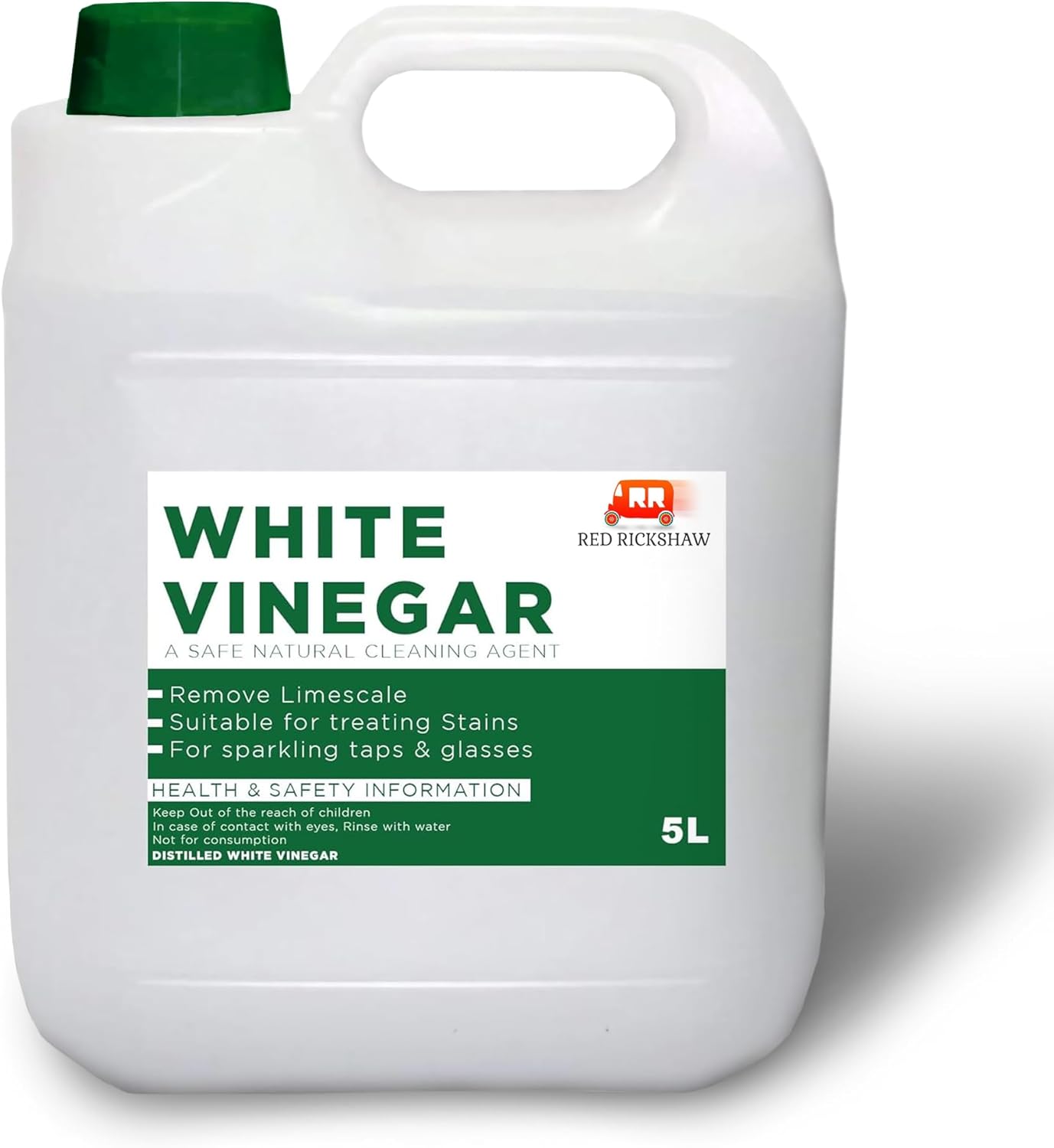Golden Swan White Vinegar for Pickling, Marinating & Cooking - 165 ounces - Produced in The UK