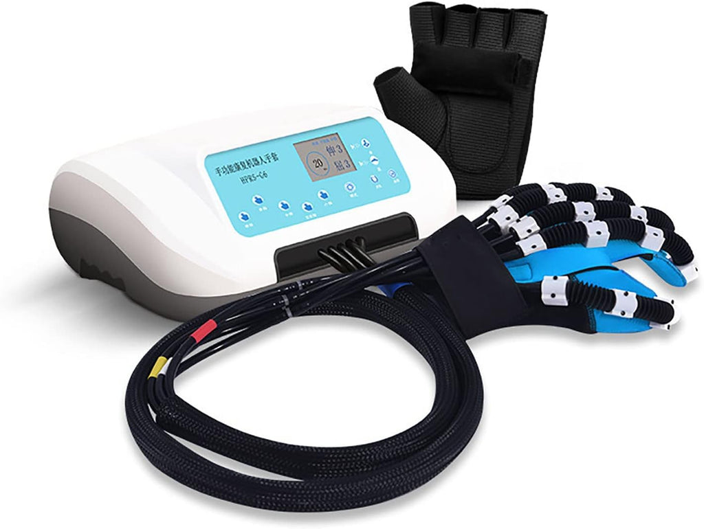 Rehabilitation Gloves Finger Orthoses Rehabilitation Robot Exoskeleton Manual Training Functional Hand Splint for Long-Term Relief,Right,M