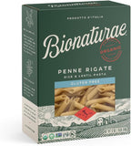 Bionaturae Penne Rigate Pasta Noodles - Gluten Free Pasta Organic, Rice & Lentil Pasta, Kosher Certified, High Protein, Non-GMO Verified, USDA Certified, Gluten Free Pastas, Crafted in Italy - 12 Oz