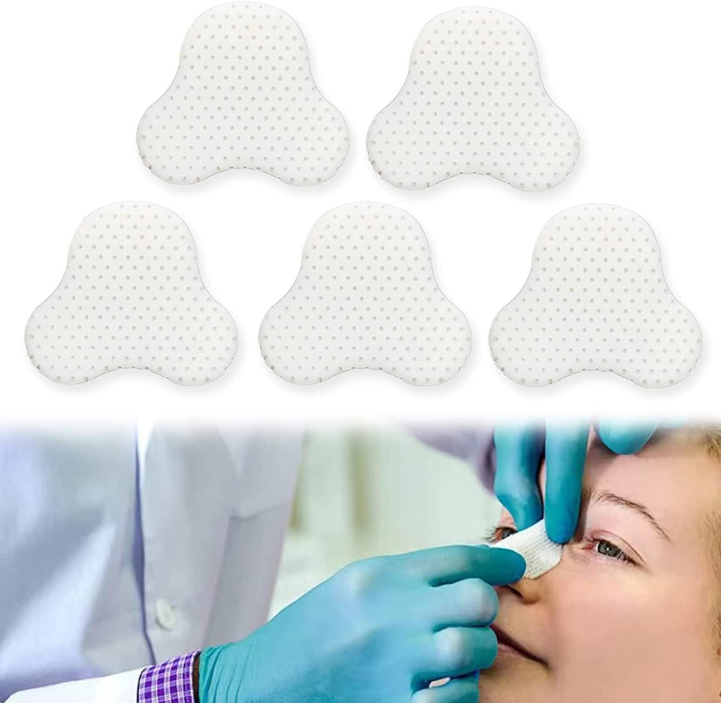 5 Pcs Thermoplastic External Nasal Splints - 2.7" x 3.1" Nose Support Protector for Rhinoplasty Septoplasty Surgery Support, 2.0 mm Thick