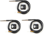 Gikfun DS18B20 Waterproof Digital Temperature Sensor with Adapter Module for Arduino (Pack of 3 Sets) EK1183