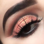 LA Splash Cosmetics Metallic Champagne Loose Glitter Eyeshadow Powder for Lips/Hair/Nail/Body - Crystallized Glitter (Fuzzy Flamingo)