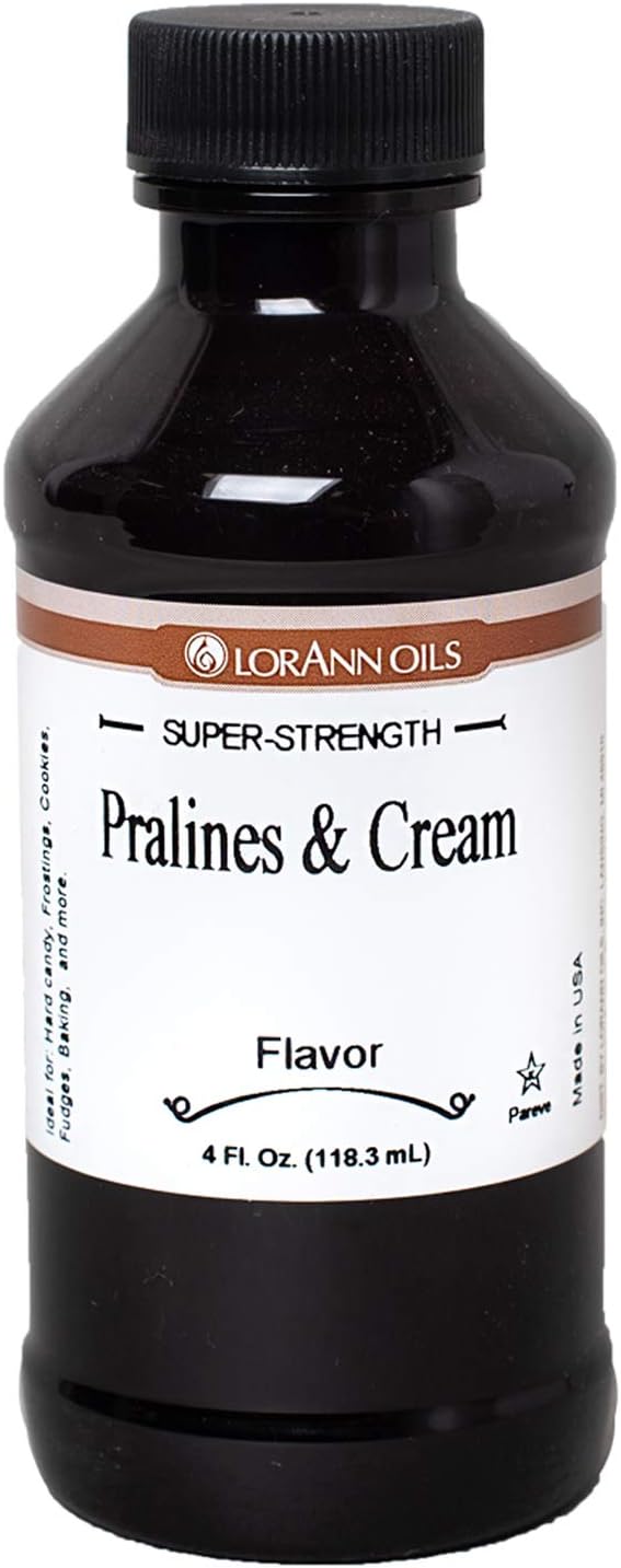 LorAnn Pralines and Cream SS Flavor Flavor, 4 ounce bottle
