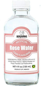 Benjamins Rose Water - 4oz