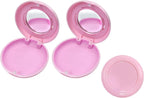 Aligner and Retainer Case, YOUYA DENTAL 2PCS Solid Orthodontic Braces Retainer Case Denture False Box Clear Slim Retainer Mouthguard Holder Teeth Protective Container for Oral Care Dentisty