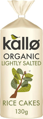 Kallo - Organic Lightly Salted Rice Cakes - 130g