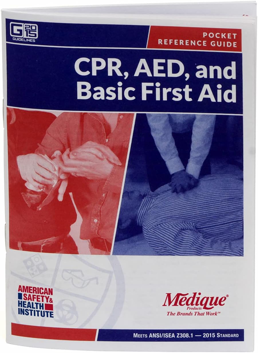 Medique Products 71401 First Aid Handbook