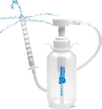 Cleanstream Pump Action Enema Bottle with Flexible Nozzle and SyringeStyle Handle, 300 mL Capacity, Silicone Material, Easy SelfCleansing Douche System for Controlled Personal Care