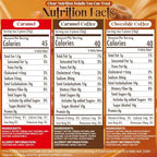 Werthers Original Hard Candy - 1lb Variety Pack of Individually Wrapped Sugar-Free Chocolate, Coffee & Caramel Candy, Guilt-free Zero Sugar Snacks Perfect for Candy Dish & Holiday Gift Bag