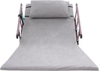 Electric Lifting Backrest, Electric Lifting Bed Backrest with 2-80° Lifting Angle & Folding Rails, 661.39lbs Capacity,Adjustable Lift Back Rest for Bed Sitting, Used for Pregnant Women Elderly Patient