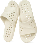 Gaatpot Shower Shoes for Womens Mens Massage Pool Slides with Arch Support Quick Drying Beach Slippers Summer Non Slip Bathroom Indoor Outdoor House Sandals with Drain Holes