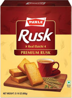 Parle Cardamom Elaichi Rusk Crispy Snack (600 grams / 21.16 oz)
