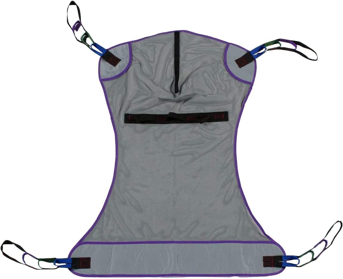 Patient Aid Full Body Mesh Patient Lift Sling (Small (Pack of 1)) - Ceiling Lift Sling