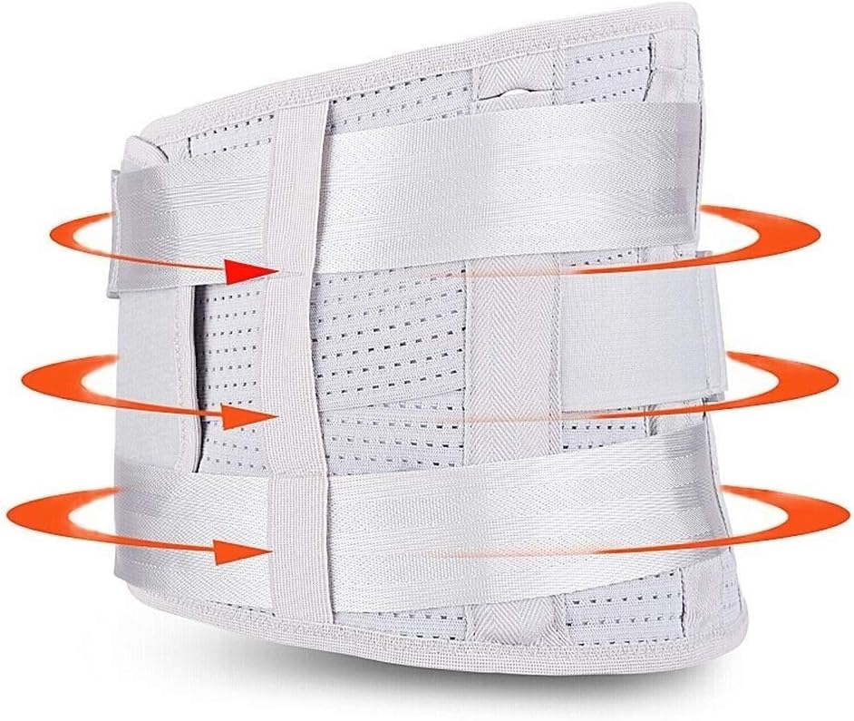 Back Support Belt Lower Back Brace for Sport Or Work Related Back Pain with Removable Pad Comfortable Adjustable Lightweight (Size : M)