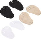 FOMIYES 3 Pairs Forefoot Pad Pinch Stickers Insulin Pump Clip Heeled Sandals Sandal Insoles Gel Foot Pad Gel Forefoot Cushions Forefoot Pads Flip-Flops Gel Pads Grinding Feet Slippers, 13.5
