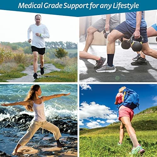 medi Seamless Knit Ankle Support - sprains, rheumatic & osteoarthritis condition Black XXL