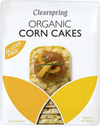 CLEARSPRING Organic Gluten Free Puffed Corn Cake, 130 GR