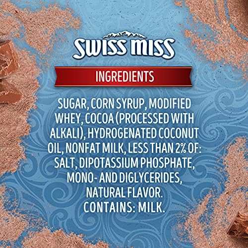 Swiss Miss Milk Chocolate Flavored Hot Cocoa Mix, Hot Cocoa Bar Supplies, 22.23 oz. Canister