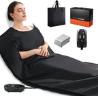 Portable Infrared Sauna Blanket for Home, 86-176℉, Detox, Circulation, Full Body Far Infrared Heating for Weight Loss, Stress Relief, Relaxation & Muscle Relief, Fast Heat-Up&Carrying Bag, 5.88x2.63ft