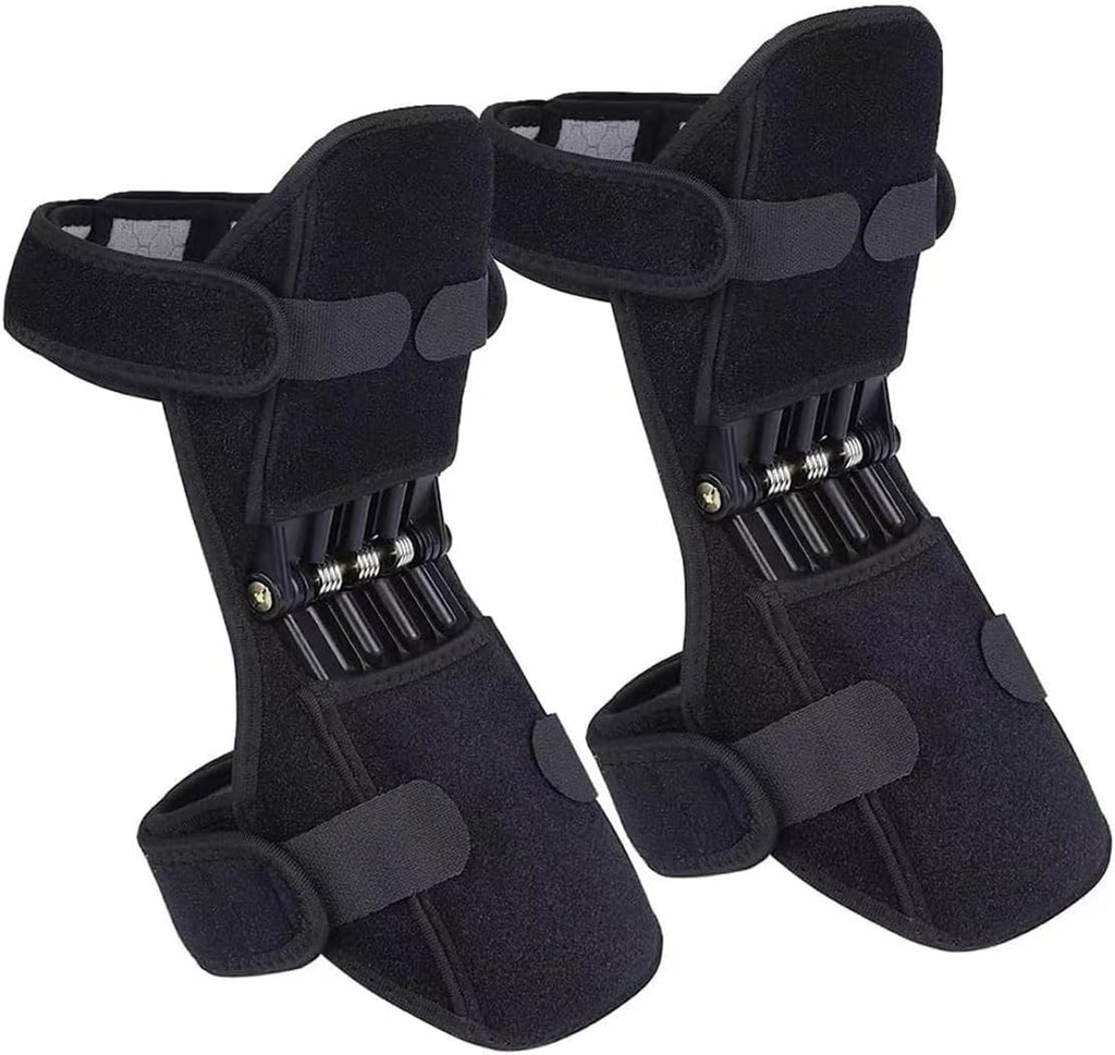 Joint Support Knee Pads - 2025 Power Lift Knee Stabilizer Pads - Powerful Rebound Spring Force Knee Protection Booster - Breathable Non-Slip Joint Knee Support Brace for Climbing, Exercising, Squat