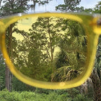 PURPLE CANYON Yellow Color Therapy Glasses for Chakra Healing, Chromotherapy, and Mood