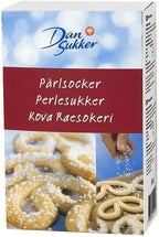Dansukker Parlsocker Coarse Pearl Sugar (500g) - Pack of 2