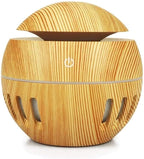 Essential Oil Diffuser, 130mL Aromatherapy Oil Diffuser with 7 Color Lights, Quiet Humidifier for Bedroom Home Office