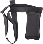 predolo Single Massage Bottle Holster Bag Waist Massage Lotion Holder, Premium Buckle, Soft Comfortable Black Portable Adjustable Webbing Belt SPA Salon