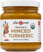 The Ginger People Organic Minced Turmeric, No Artificial Ingredients, 6.7oz (Pack of 1)