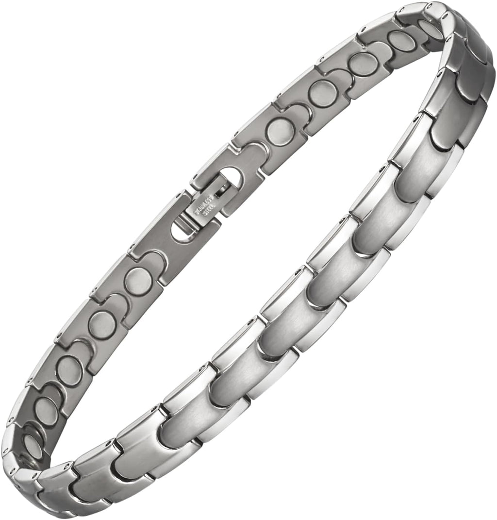 Magnetic Ankle Bracelets for Women, Pure Titanium Magnetic Anklet, Magnetic Jewelry Gift (0029s)