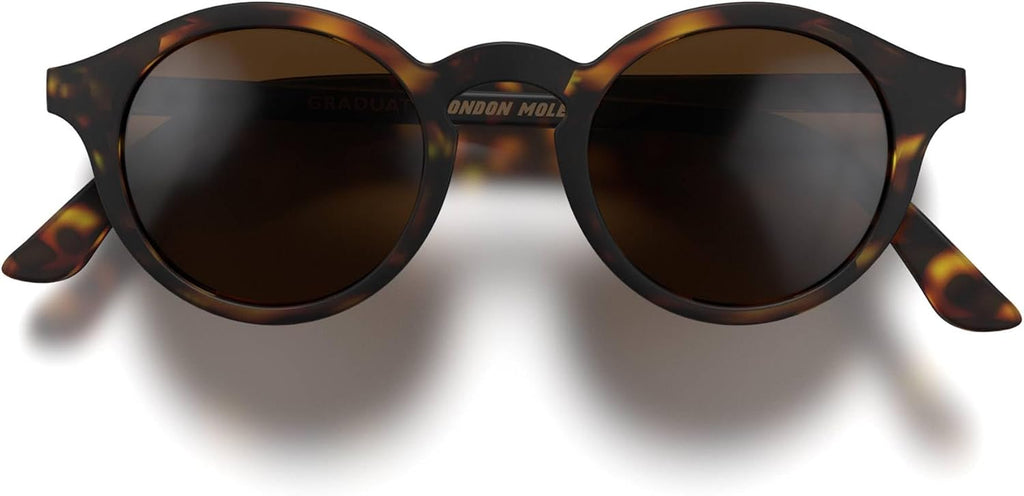 LONDON MOLE® Graduate sunglasses | Cool round panto shaped glasses | Men’s Women’s Unisex | Spring hinges