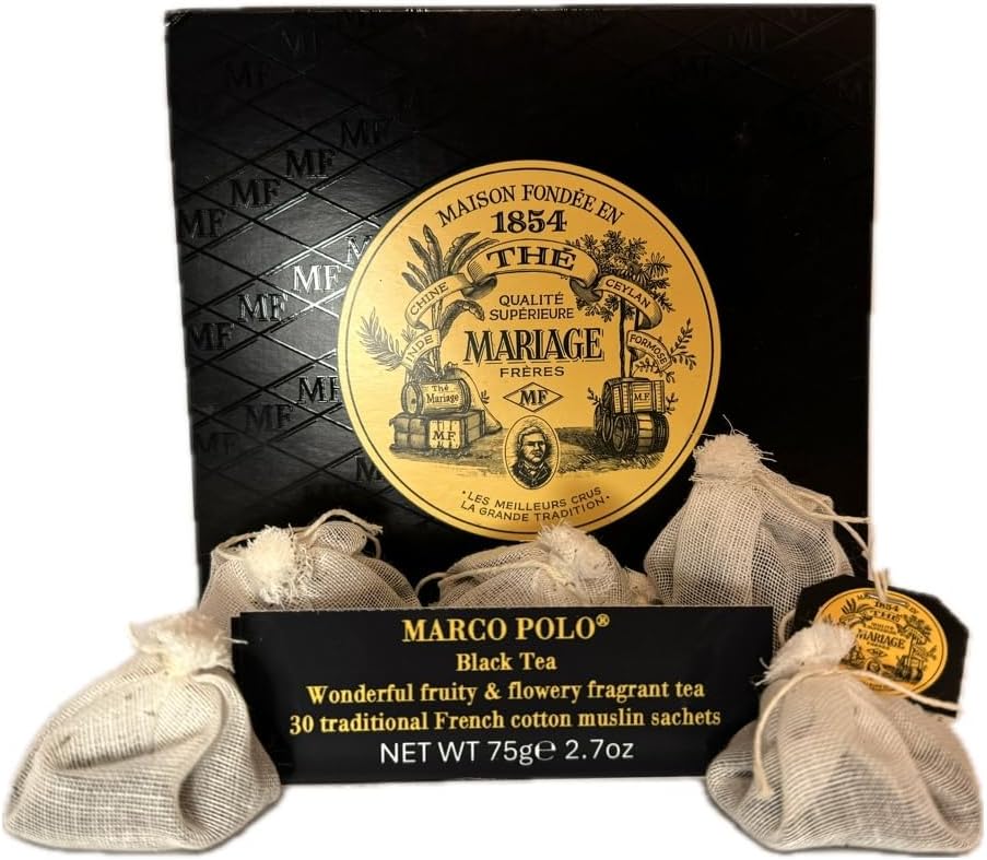 Mariage Freres - MARCO POLO (TB918) - 30 Muslin Tea Sachet / bags
