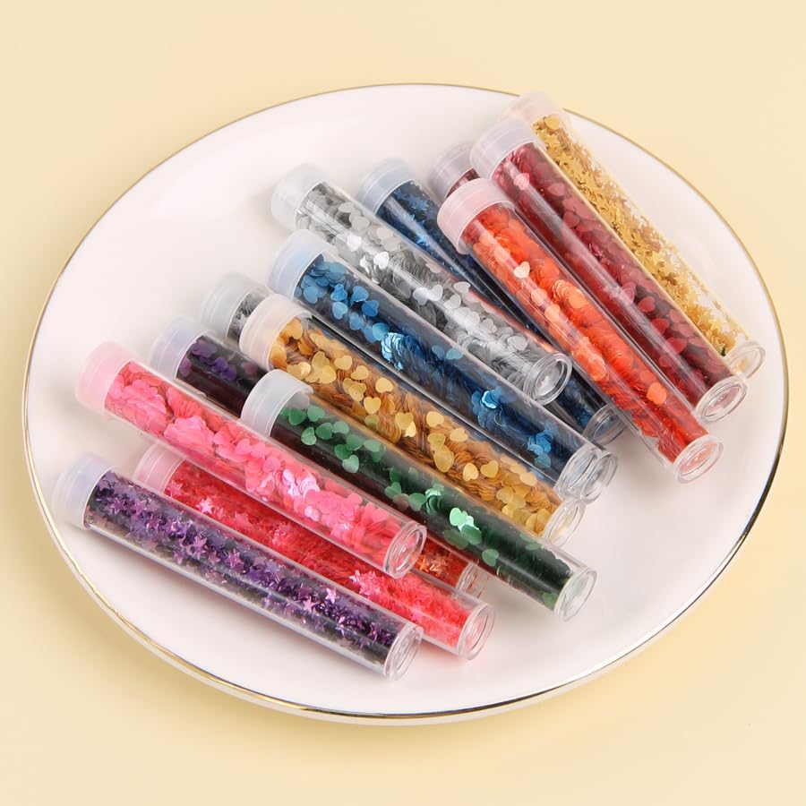 Cakexanthic Edible Gold Glitter Heart Sprinkles – 1g Shimmering Sugar Hearts for Cake & Cupcake Decorating, Cookies, Cocktails & Holiday Desserts,Edible Cake Toppers for Baking & Party Treats (Glitter Heart Silver)