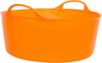 TubTrug SP15O Shallow Orange Flex Tub, 15 Liter