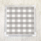 Ambiente - Pack of 20, 3-ply Paper Napkins, Luncheon size, 33 x 33 cm - Square Grey