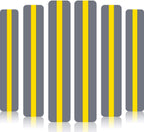 18 Pack Reading Guide Strips Colored Overlay Highlight Bookmarks Reading Strips Help with Dyslexia for Crystal Children and Teacher Supply (Yellow)