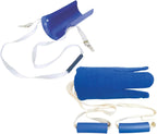 Essential Medical Supply Combination Molded Plastic Sock and Stocking Aid and Terry Cloth Sock Aid - Two Sock and Stocking Donners in One Package for Adults and Seniors