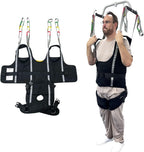 Pelvic Padded Patient Lift Walking Sling,Portable Standing Harness to People/Handicap for Ambulating Support Training,500 lbs Safety Loading-Medium Size