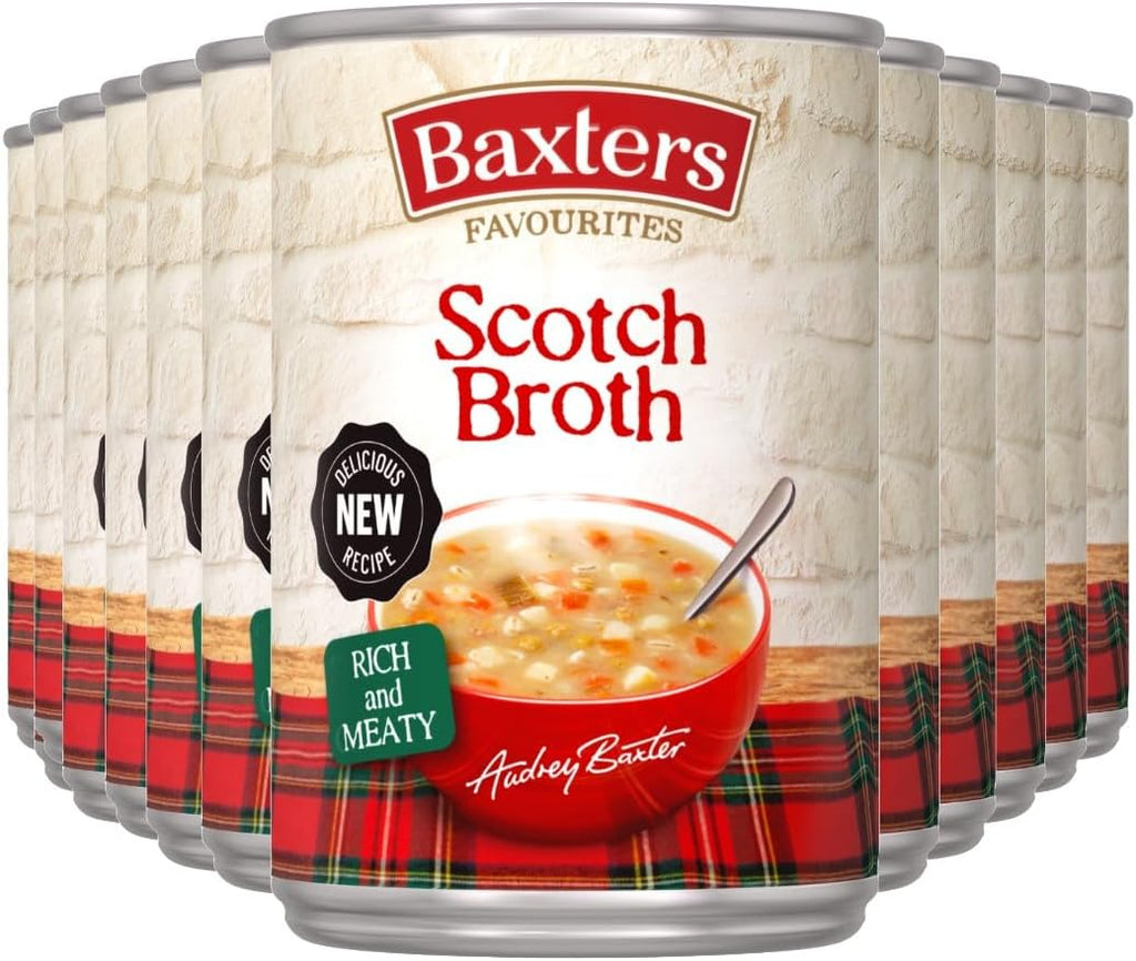 Baxters Favourites Scotch Broth Soup 400 g (Pack of 12)