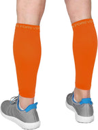 Run Forever Calf Compression Sleeves for Men and Women - Leg Compression Sleeve - Footless Compression Socks for runners