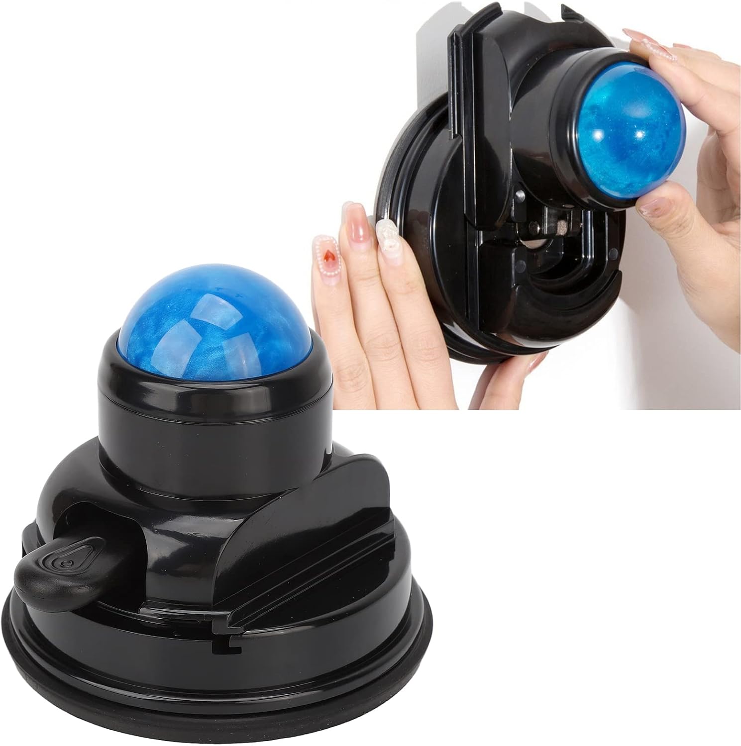 2 in 1 Mountable Massage Roller Ball, Suction Cup Back Massager Muscle Massage Ball for Relieve Muscle and Joint Pain Relax Full Body