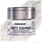 White Diamond Edible Glitter for Drinks, Cocktails, Cake Decorating, Strawberries, Chocolates & More | No Taste | 4g | 100% Food-Safe | Kosher, Vegan, Gluten & Nut Free | DiamonDust by The Sugar Art