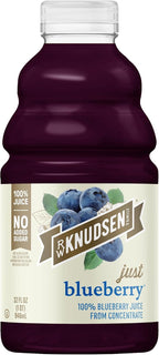 R.W. Knudsen Just Blueberry Juice, 32 fl oz (Pack of 1)