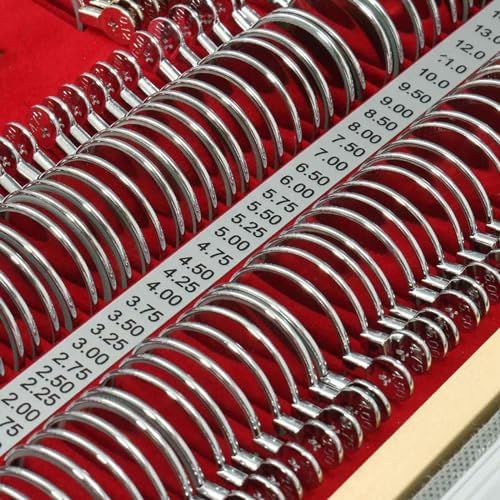 266 Pcs Optical Trial Lens Set Optometry Kit, Metal Optical Trial Lens Set, Metal Rim Aluminum Case Trial Frame