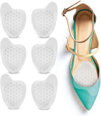 Clear Gel Ball of Foot Cushions, for Heels and Flats, 6 Count (3 Pairs)
